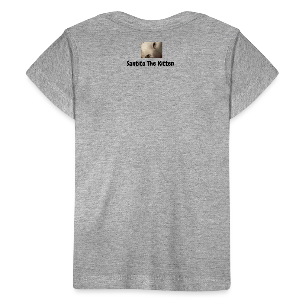 "Cute Is My Superpower" Tito-T for Hooman Babies - heather grey