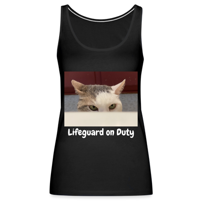 "Lifeguard on Duty" Women’s Tank Top - black