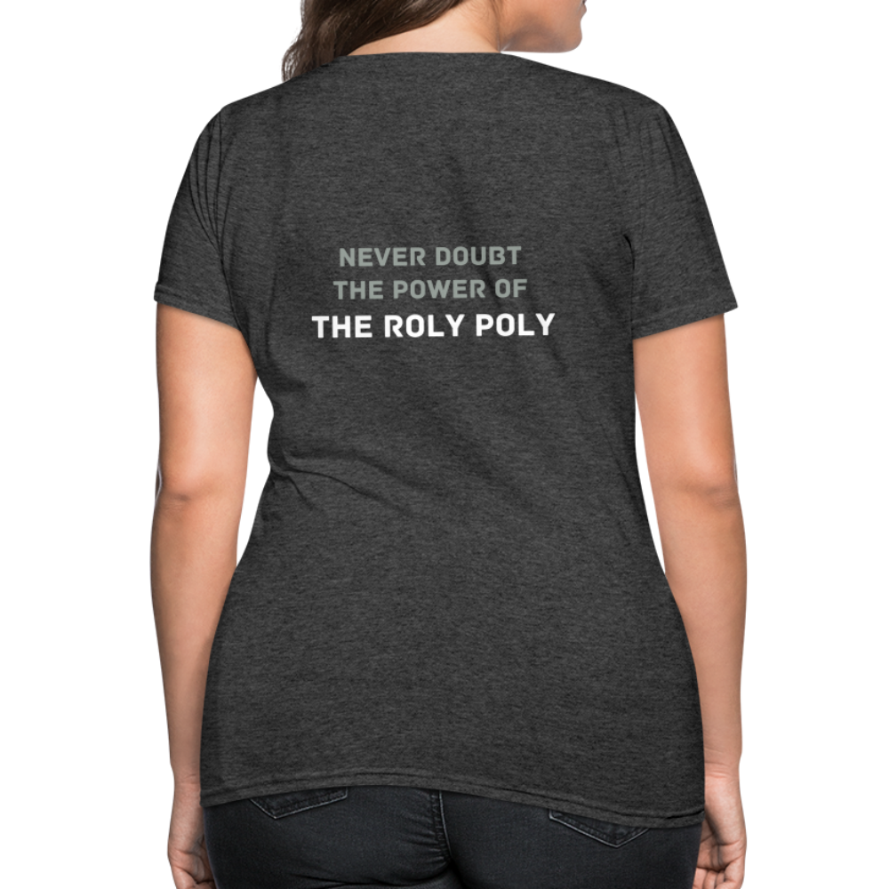 Roly Poly Women's T - heather black