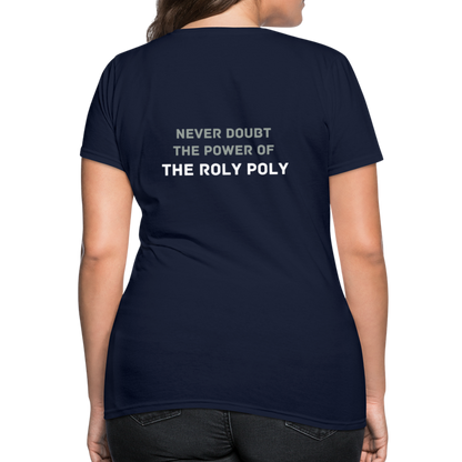 Roly Poly Women's T - navy