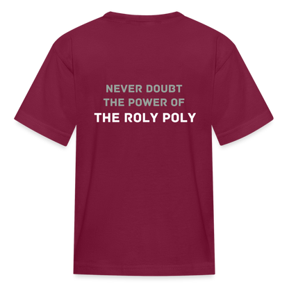 Kids' Roly Poly Tito T - burgundy