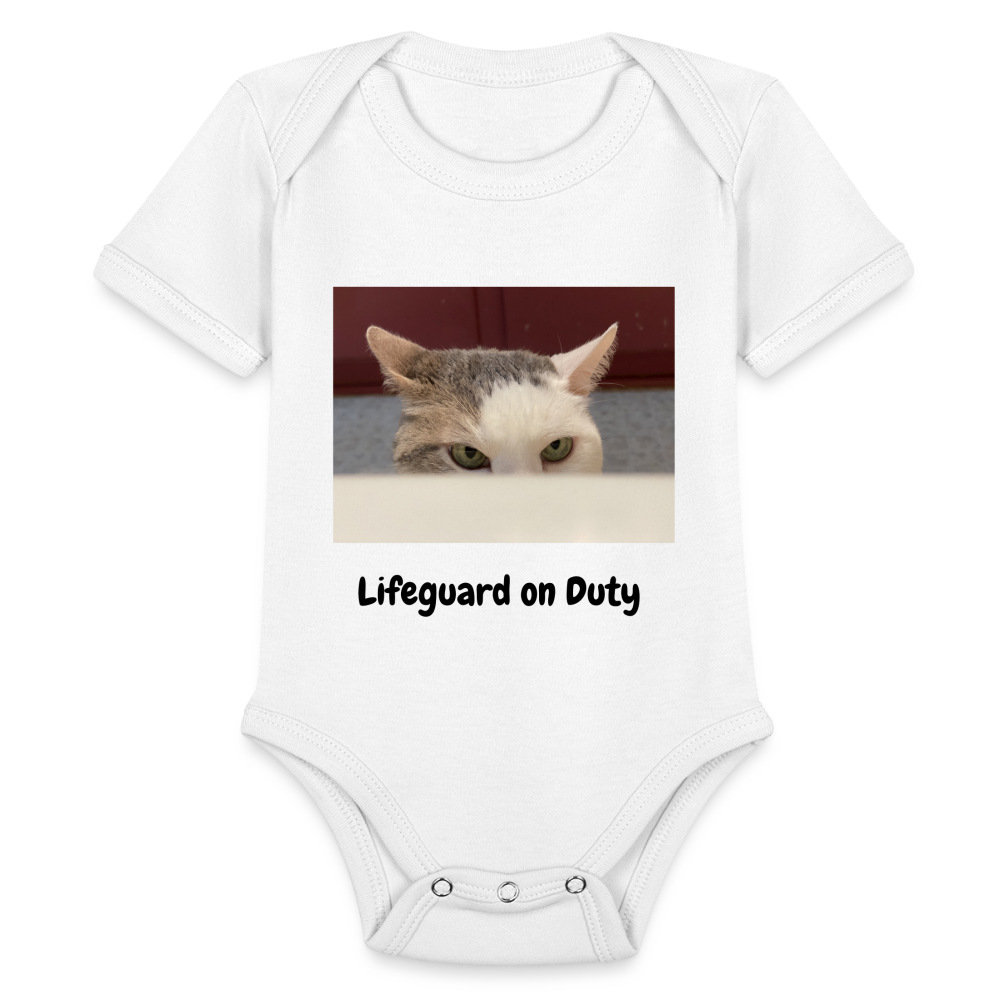 Lifeguard Baby Tito Onesie - white