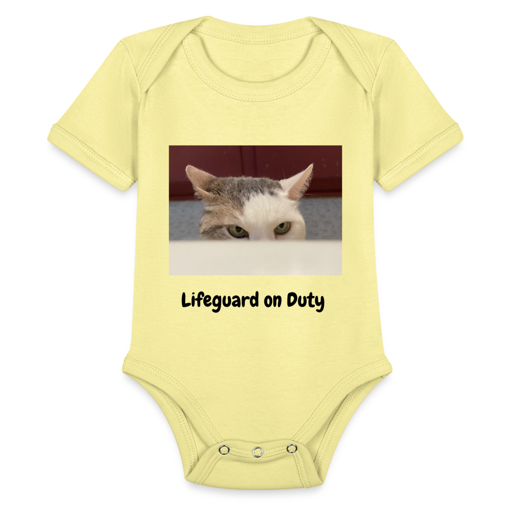 Lifeguard Baby Tito Onesie - washed yellow