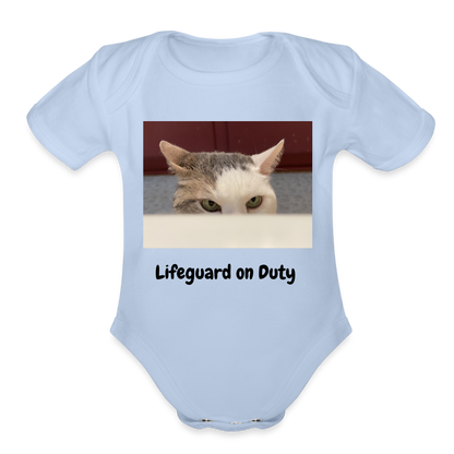 Lifeguard Baby Tito Onesie - sky