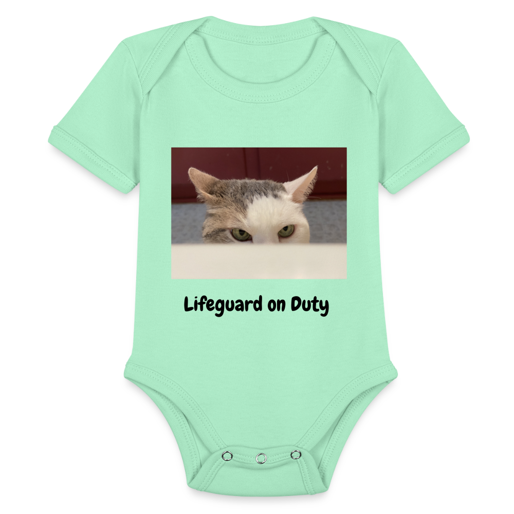 Lifeguard Baby Tito Onesie - light mint