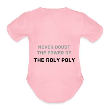 Baby Roly Poly Tito Onesie - light pink
