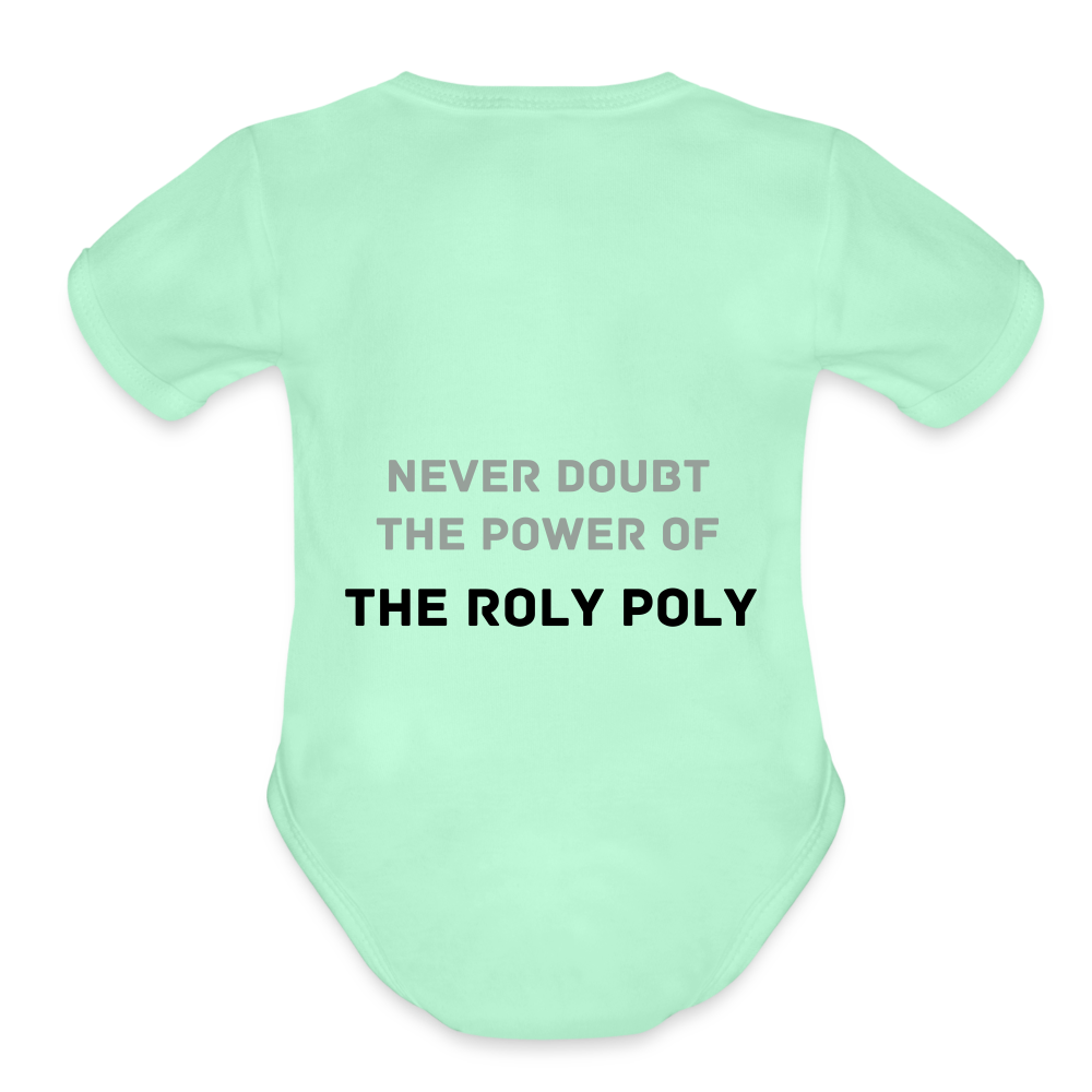 Baby Roly Poly Tito Onesie - light mint